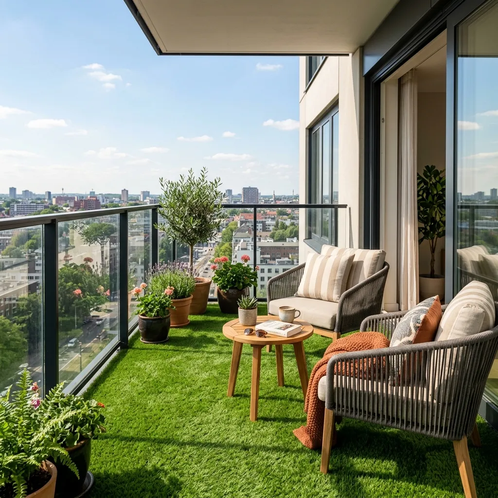 Artificial Flooring Grass image