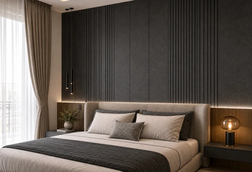 Charcoal Wall Panel image