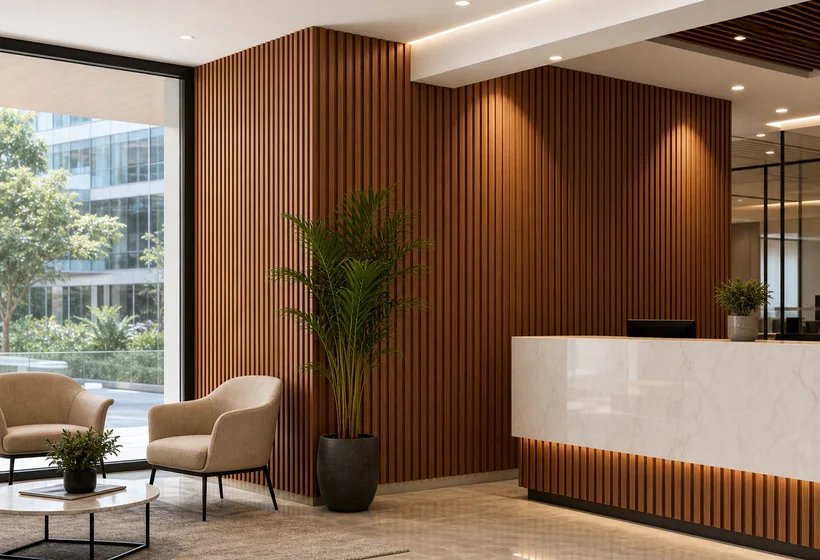 WPC Louver Wall Panel image