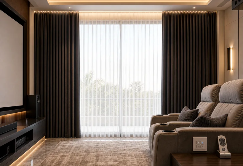 Motorised Curtain image
